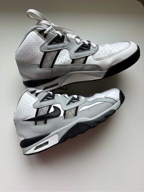 Nike Air Trainer SC High Bo Jackson Sneakers Men's Size 7 White Black Gray Shoes